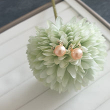 Load image into Gallery viewer, Freshwater pearl set in reindeer studs (Gold)