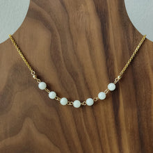 Load image into Gallery viewer, Light Green Jade necklace in 14K Gold Filled